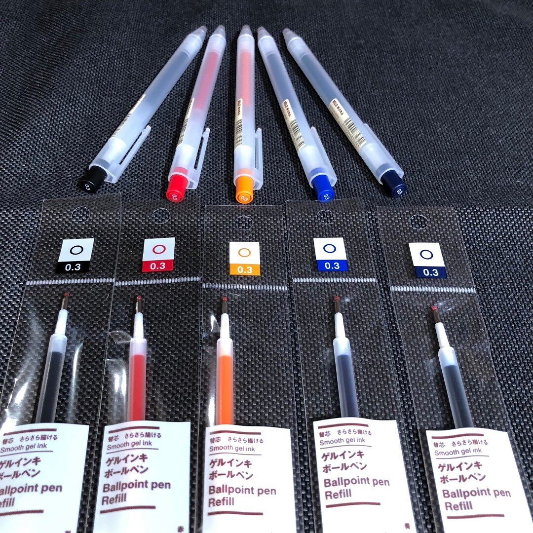 イオンモール鈴鹿】極細3㎜なのにさらさらかけるゲルインキボールペン